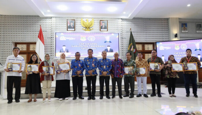 Penghargaan CSR Award 2024: Pemkab Tangerang Apresiasi 25 Perusahaan