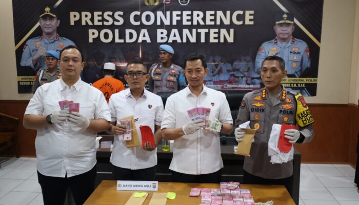Uang Palsu Rp 260 Juta dan Mata Uang Asing Diamankan Polda Banten