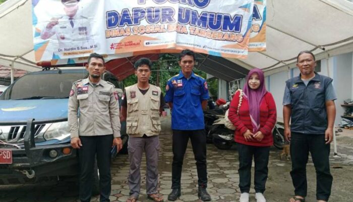 Puluhan Petugas Dikerahkan, Banjir di Kedaung Baru Tangerang Teratasi