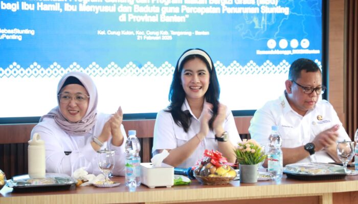 Wamen BKKBN Apresiasi Program MBG di Tangerang, Wabup Intan Komitmen Lanjutkan Inovasi