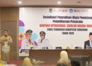 Disdik Kabupaten Tangerang Gelar Sosialisasi BOSDA untuk SD dan SMP