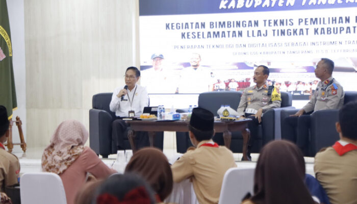 Dishub Kabupaten Tangerang Gelar Bimtek Pelajar Pelopor Keselamatan LLAJ