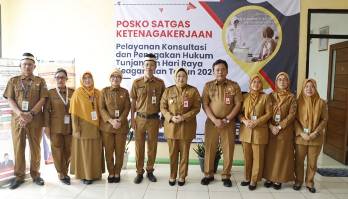 Wabup Intan Tinjau Kesiapan Posko Satgas THR 2025 Kabupaten Tangerang