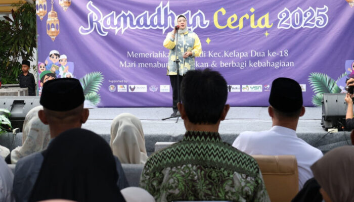Wabup Tangerang Apresiasi Kegiatan Ramadhan Ceria Karang Taruna Pakar Mandiri