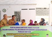 DPKP Kabupaten Tangerang Distribusikan Bantuan Pangan di Tiga Desa Tigaraksa
