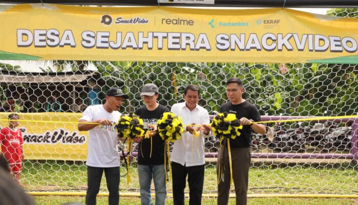 Sinergi Pemkab Tangerang dan Snack Video Revitalisasi Stadion Mini Legok untuk Masyarakat Sehat dan Berdaya