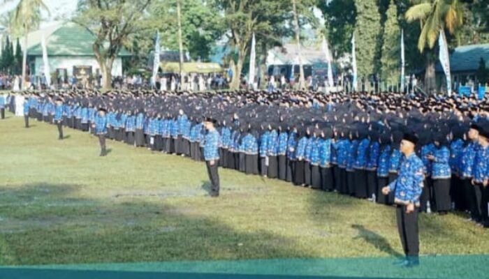 Pelantikan 3.559 ASN di Cianjur, Bupati Wahyu Ferdian Tekankan Pelayanan Publik Berkualitas