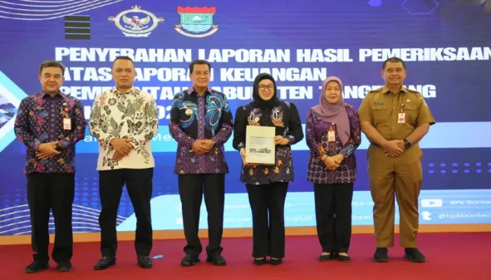 Pemkab Tangerang Raih WTP ke-17 Berturut-turut dari BPK RI