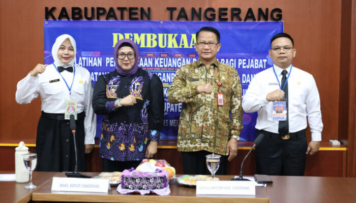 Wabup Intan Buka Pelatihan Keuangan dan Kehumasan ASN Tangerang