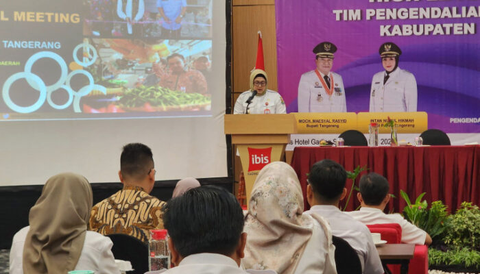 Wabup Intan Minta TPID Tangerang Fokus pada 4K untuk Kendalikan Inflasi Daerah