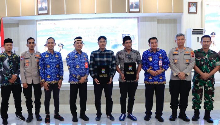 Perkuat Ketahanan Pangan, Bupati Tangerang Distribusikan 100.000 Benih Lele ke 10 Polsek