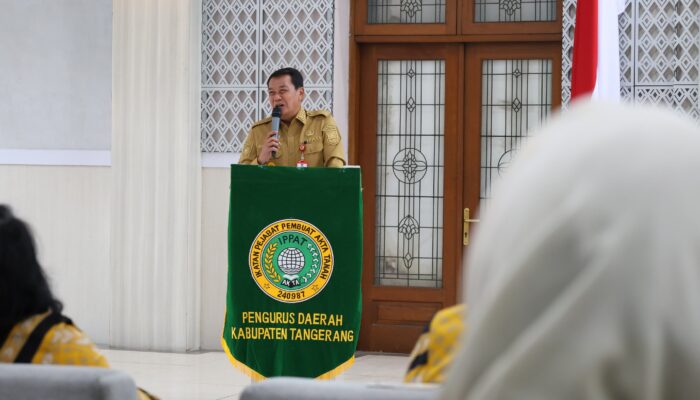 Bupati Tangerang Harapkan IPPAT Tingkatkan Peran dalam Pembangunan Daerah dan Perlindungan Hukum Pertanahan