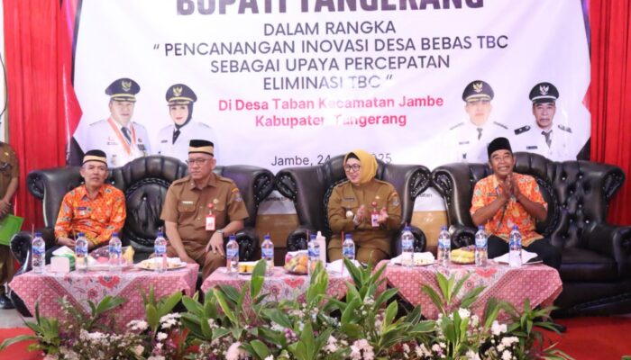 Wabup Intan Luncurkan Inovasi Desa Bebas TBC, Jurus Jitu Tangerang Berantas Penyakit Paru