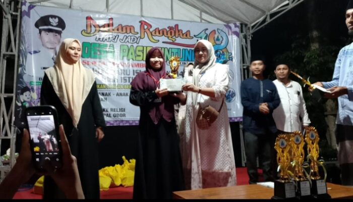 Desa Pasir Gintung Gelar Perayaan Hari Besar Islam dan HUT Desa ke-18 Secara Meriah