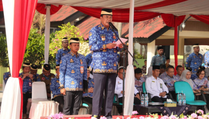 Kuatkan Ideologi dan Ekonomi Rakyat, Bupati Tangerang Pimpin Upacara Harlah Pancasila