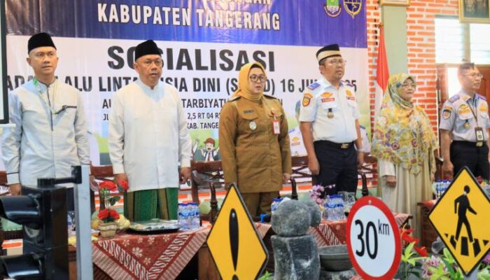 Wabup Intan Ajak Pelajar Tangerang Jadi Agen Keselamatan Lalu Lintas Sejak Dini