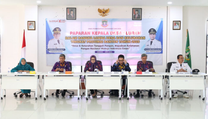 Wabup Intan Yakin Desa Sodong Unggul di Lomba Desa Provinsi Banten 2025