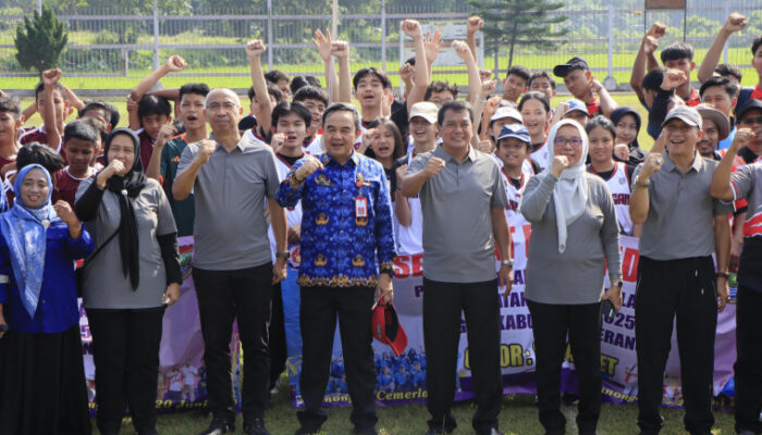 Bupati Tangerang Buka POR Pelajar, Mencari Bintang Olahraga Masa Depan dari 1.764 Peserta