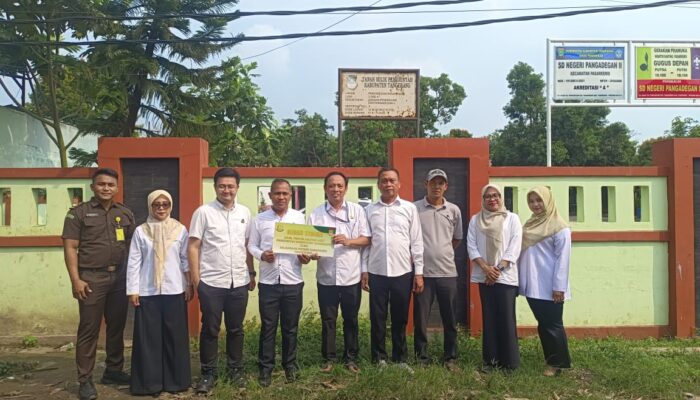Rebut Kembali Aset Daerah, Pemkab Tangerang Amankan Tanah SDN Pangadegan II Rp 5,5 Miliar