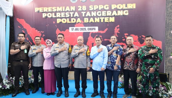 Polda Banten Resmikan SPPG Polresta Tangerang, Dukung Program Makan Bergizi Gratis Nasional