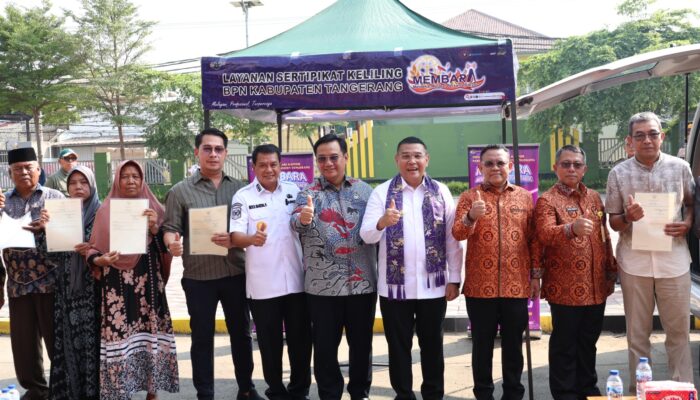 Wamen ATR/BPN RI dan Bupati Tangerang Dorong Percepatan Sertifikasi Tanah Melalui Program Membara
