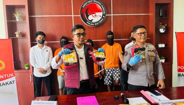 30 Kilogram Sabu Diamankan di Tolitoli, Jaringan Internasional Terbongkar