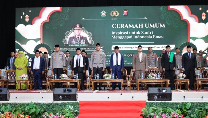 Jaga Akidah dan Peradaban Bangsa, Kapolda Banten Ajak Santri Jadi Mitra Strategis Polri