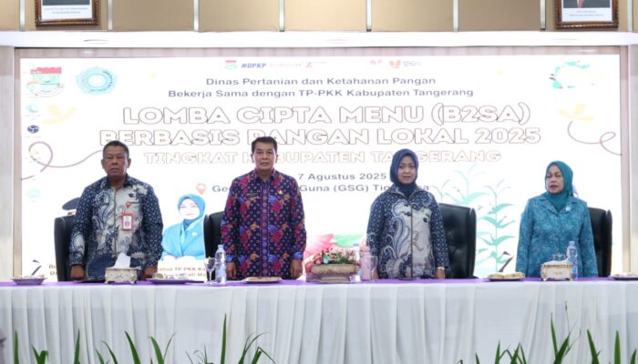 Bupati Tangerang Ajak Masyarakat Kolaborasi Bangun Ketahanan Pangan Melalui Lomba Cipta Menu B2SA 2025