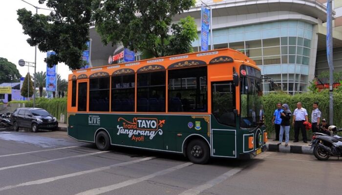 Catat Tanggalnya! Bus Tayo dan Angkot Si Benteng Gratis pada Hari Kemerdekaan