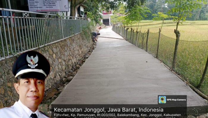 Klarifikasi Pembangunan Jalan Desa Balekambang, Kepala Desa Bantah Isu Miring