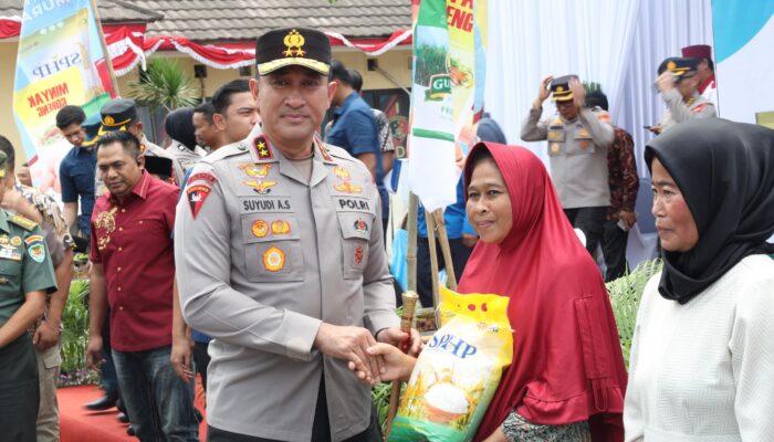 Atasi Inflasi dan Jaga Harga, Polda Banten Luncurkan Gerakan Pangan Murah Serentak