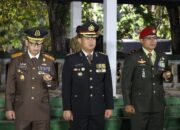 Polda Banten Ikuti Apel Kehormatan dan Renungan Suci di TMP Ciceri Serang