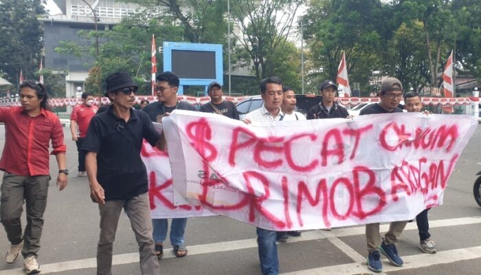 Kekerasan terhadap Jurnalis di Serang, Ratusan Wartawan Gelar Aksi Solidaritas