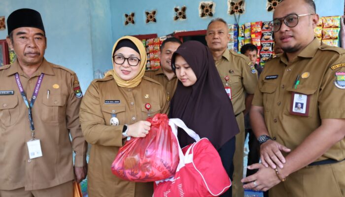 Wabup Tangerang Salurkan Bantuan untuk Korban Puting Beliung di Desa Taban, 46 KK Terdampak