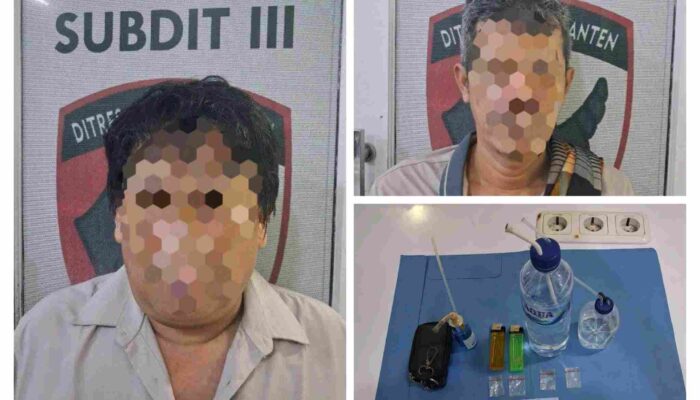 2 Tersangka Narkoba Ditangkap di Lebak, Salah Satunya Figur Publik