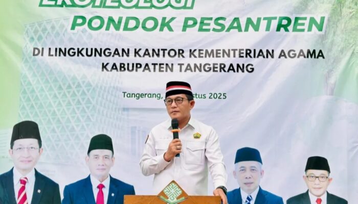 Kemenag Kabupaten Tangerang Tanam Pohon di Ponpes Assalam, Kuatkan Ekoteologi Menjelang HUT RI ke-80