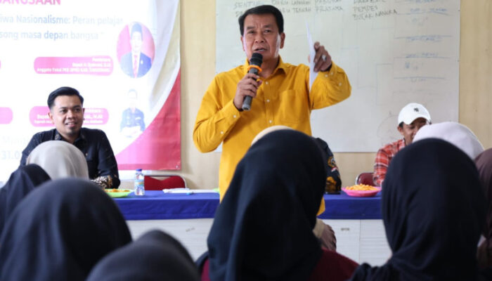 Bupati Tangerang Tekankan Peran Pelajar dalam Wujudkan Indonesia Emas pada Seminar Kebangsaan di Desa Daru