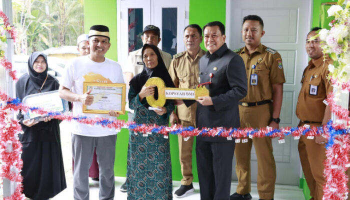 Pemkab Tangerang dan Koperasi BMI Hibahkan Rumah Layak Huni untuk Warga