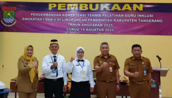 Dukung Pendidikan Inklusif, Pemkab Tangerang Latih Guru Sekolah Dasar