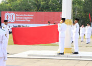 Wabup Intan Pimpin Upacara Penurunan Bendera HUT ke-80 RI di Tangerang