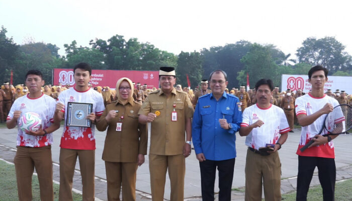 Bupati Tangerang Buka Pekan Olahraga Antar Pegawai 2025