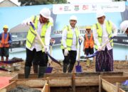 Bupati Maesyal Rasyid Letakkan Batu Pertama Pembangunan Kampus Politeknik Volunteer PMI
