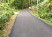 Jalan Desa Bendungan Rampung Diaspal, Warga Nikmati Akses Lebih Lancar