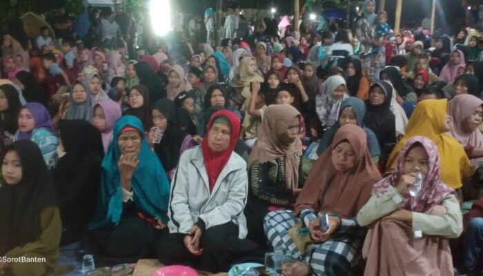 Warga Desa Tambak Membeludak Hadiri Maulid Nabi Muhammad SAW
