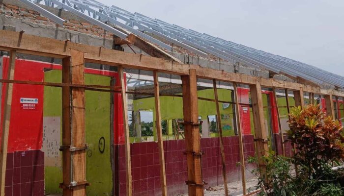 Diduga Sarat Korupsi, Proyek Rehabilitasi SDN Ubulan 2 Cikeusik Disorot