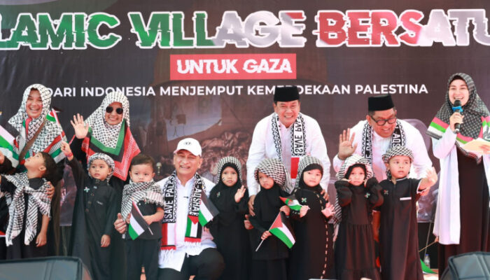 Islamic Village Bersatu untuk Gaza, Maesyal Rasyid: Jangan Pernah Lelah Dukung Palestina