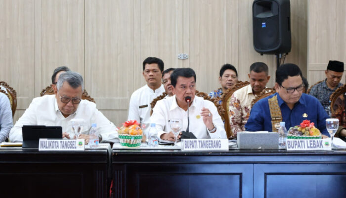 Rakor Pengelolaan Sampah se-Banten, Bupati Tangerang Dorong Solusi Jangka Panjang