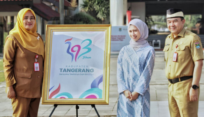 Logo Hari Jadi ke-393 Kabupaten Tangerang Resmi Diluncurkan, Karya Fathiya Rahma Jadi Pemenang