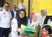 Wabup Intan Apresiasi Bazar Beras Murah Dishub Kabupaten Tangerang di Harhubnas 2025