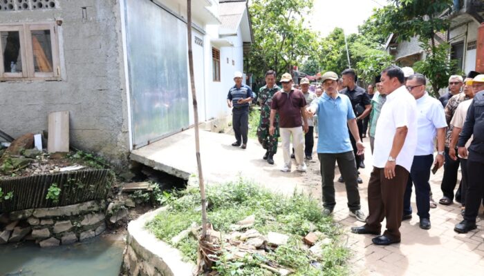 Bupati Tangerang Tinjau Langsung Kawasan Tergenang di Cisoka, Janjikan Solusi Melalui Pembangunan Tandon Air